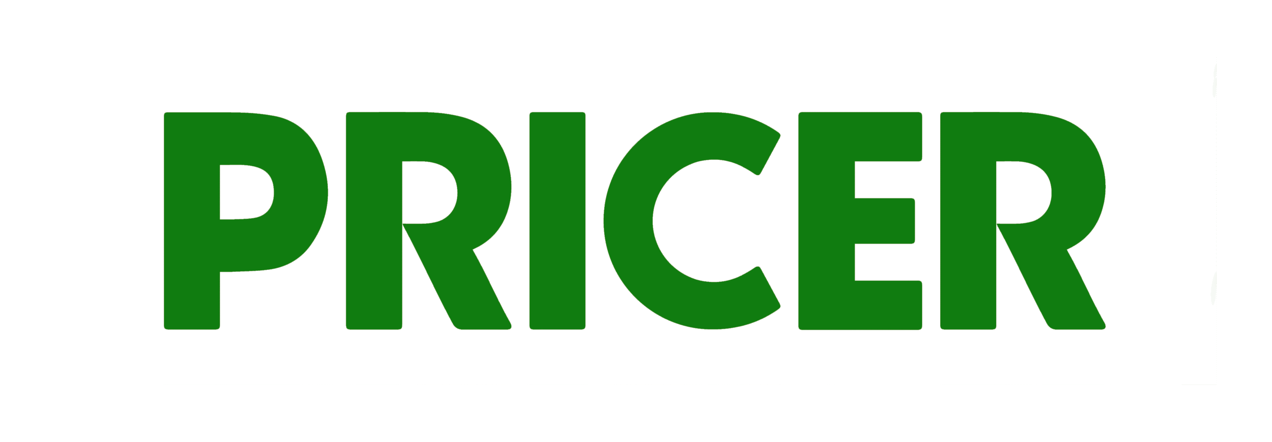Green PRICER word-mark